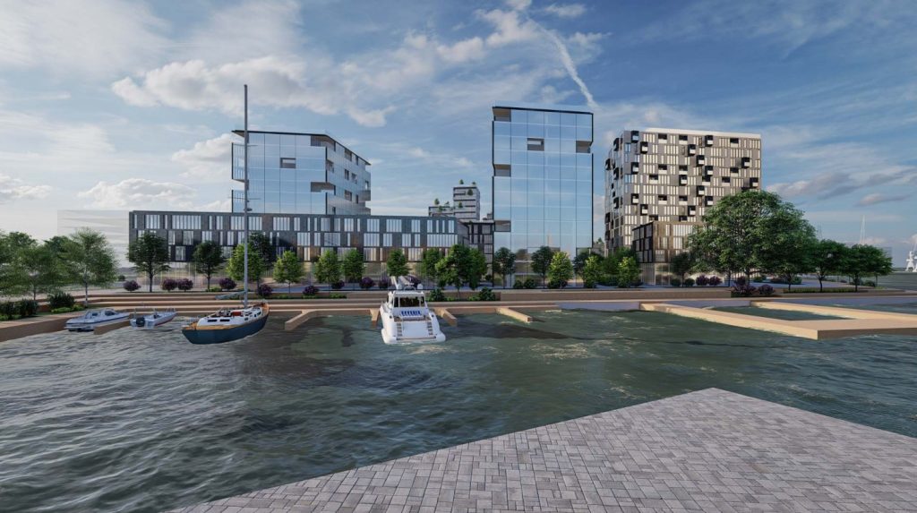 Lahesuu Sadam (Paljassaare tee 14, 16) - Toitlustusasutus, Hotell, Korterelamu, Kaubandus, Büroohoone, Muu äri - visuaalne