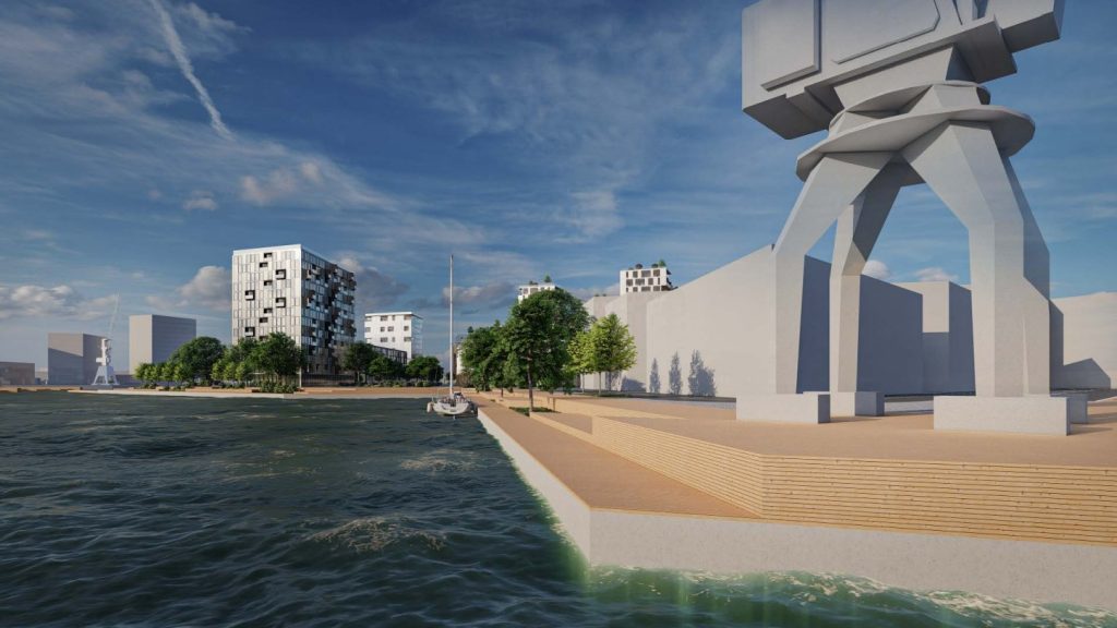 Lahesuu Sadam (Paljassaare tee 14, 16) - Toitlustusasutus, Hotell, Korterelamu, Kaubandus, Büroohoone, Muu äri - visuaalne