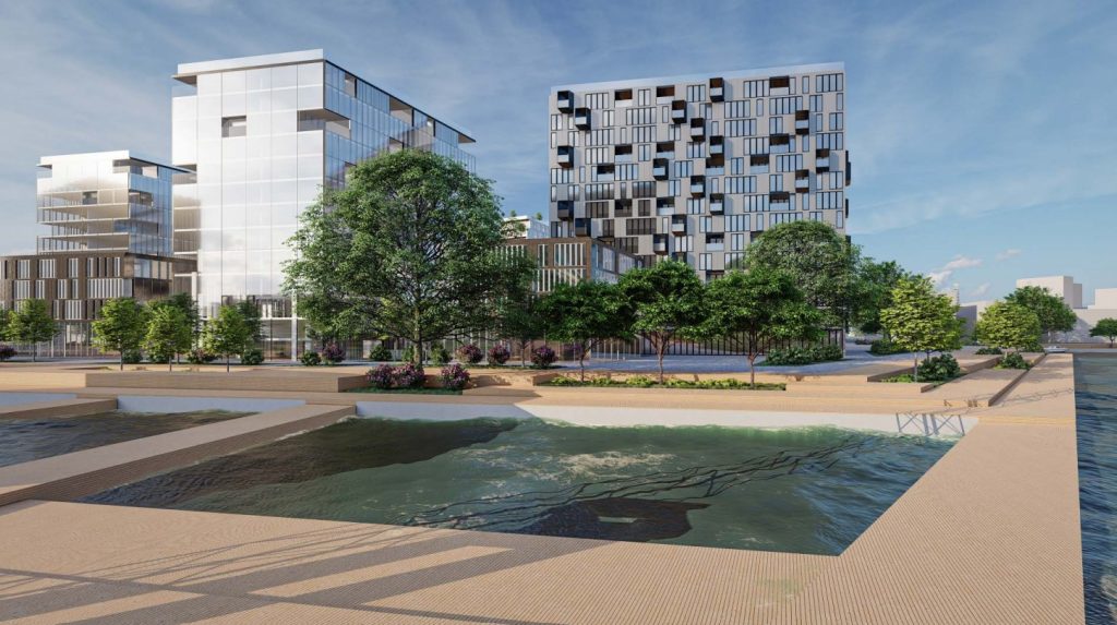 Lahesuu Sadam (Paljassaare tee 14, 16) - Toitlustusasutus, Hotell, Korterelamu, Kaubandus, Büroohoone, Muu äri - visuaalne