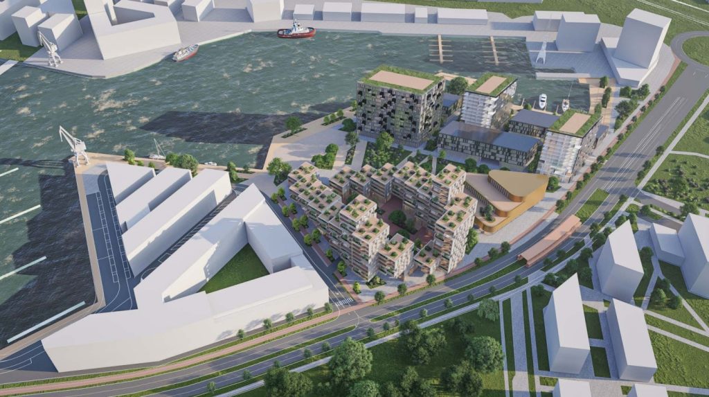 Lahesuu Sadam (Paljassaare tee 14, 16) - Toitlustusasutus, Hotell, Korterelamu, Kaubandus, Büroohoone, Muu äri - visuaalne