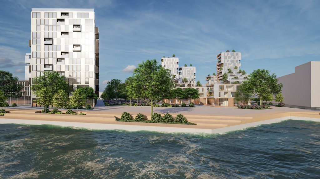 Lahesuu Sadam (Paljassaare tee 14, 16) - Toitlustusasutus, Hotell, Korterelamu, Kaubandus, Büroohoone, Muu äri - visuaalne