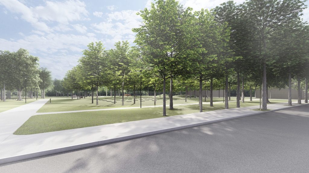 Parko dalis S. Daukanto g. (Daukanto g.) - Parks - vizualizācija