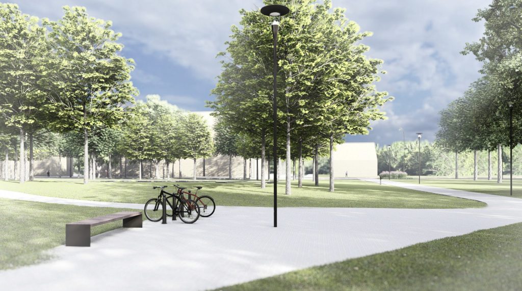 Parko dalis S. Daukanto g. (Daukanto g.) - Parks - vizualizācija