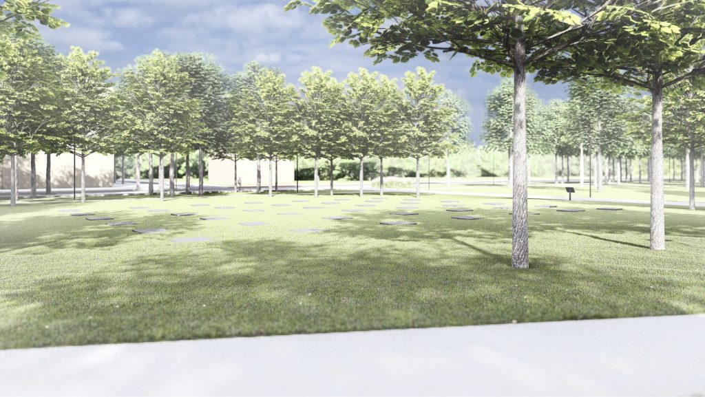 Parko dalis S. Daukanto g. (Daukanto g.) - Parks - vizualizācija