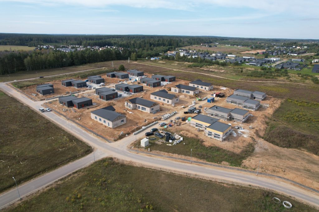 Bičiulių parkas (Ryto g. 1, 3, 5, 7, 9, 11, 13, 15, 17, 19 -  89, Ryto g. 2, 4, 6 - 28, Saulėtekio g. 1, 3, 5 - 13, Pabalių g. 14, 16, 18, 20 - 44.) - Eramajade rajoon - ehituse fotod