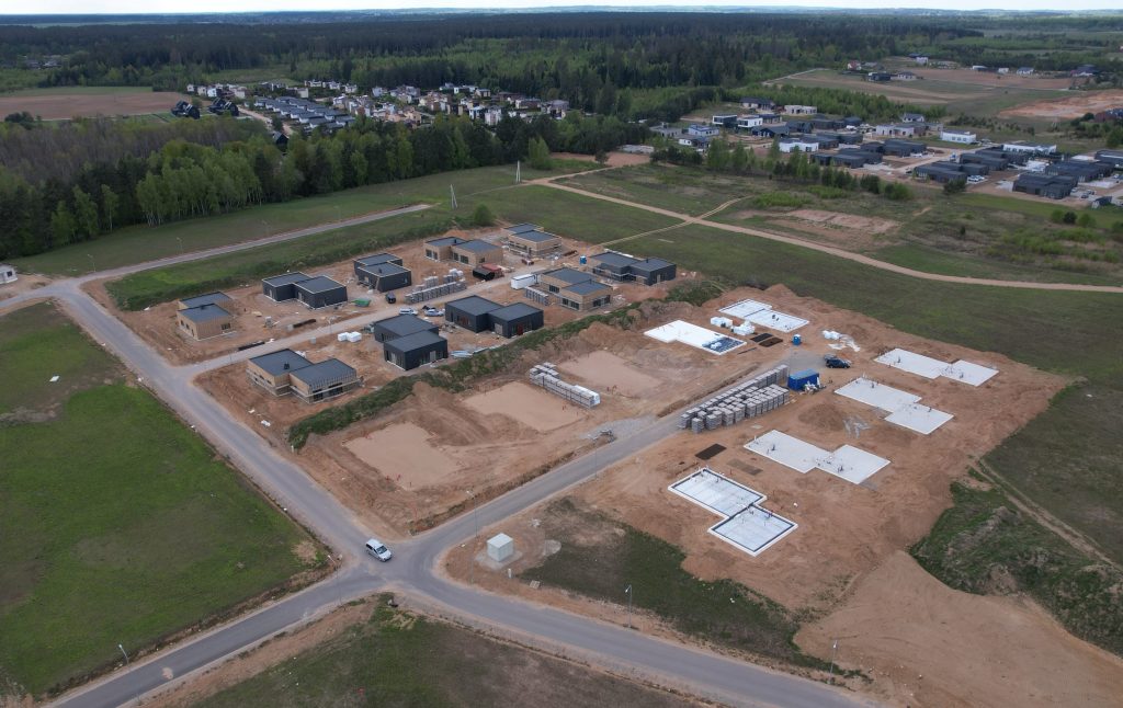 Bičiulių parkas (Ryto g. 1, 3, 5, 7, 9, 11, 13, 15, 17, 19 -  89, Ryto g. 2, 4, 6 - 28, Saulėtekio g. 1, 3, 5 - 13, Pabalių g. 14, 16, 18, 20 - 44.) - Eramajade rajoon - ehituse fotod