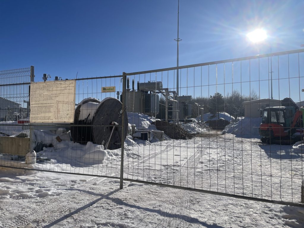 Teltonika High Tech Hill elektros pastotė (Svylos g. 9) - Energy plant - construction photos