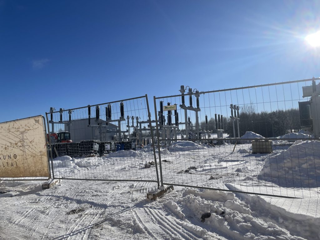 Teltonika High Tech Hill elektros pastotė (Svylos g. 9) - Energy plant - construction photos