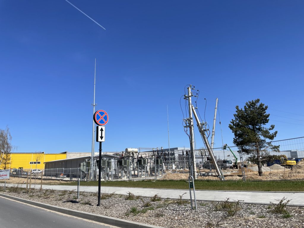 Teltonika High Tech Hill elektros pastotė (Svylos g. 9) - Energy plant - construction photos