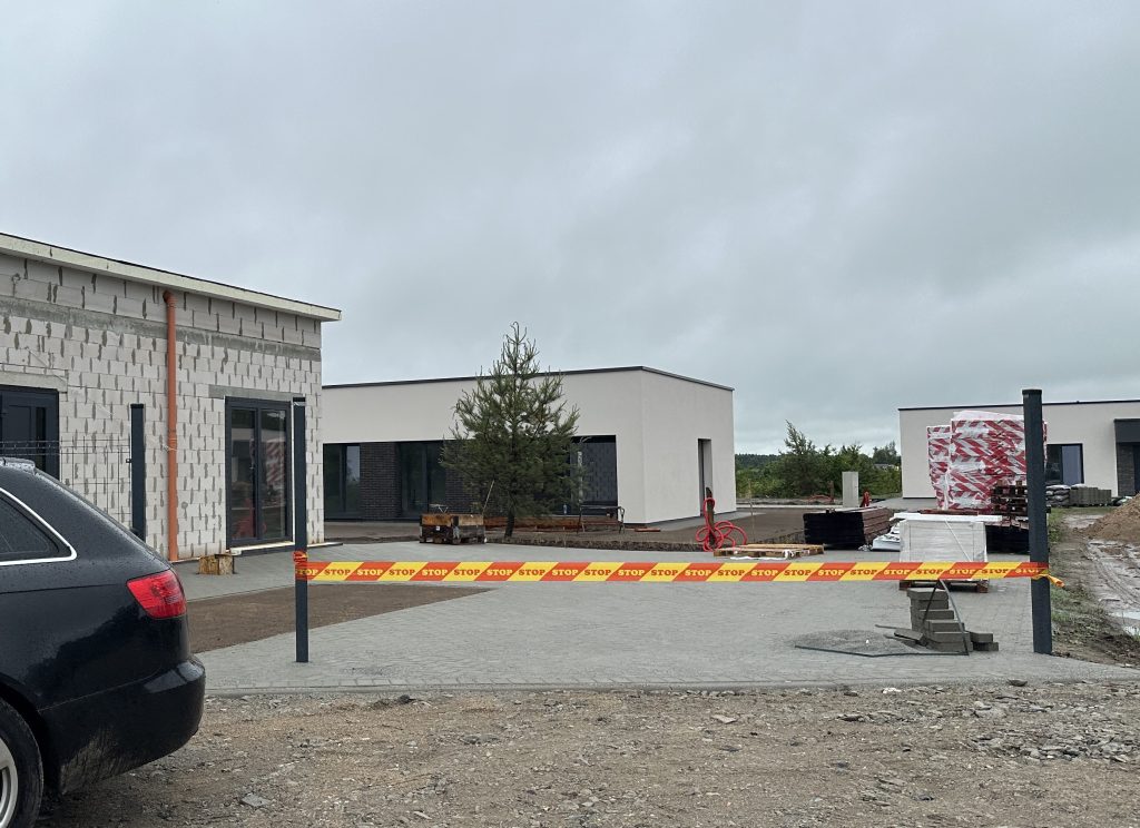 Vyčio slėnis (Žilvičio g. 4, 4A, 4B, 6, 6A, 10, 12, Nemėžis) - Private house community - construction photos