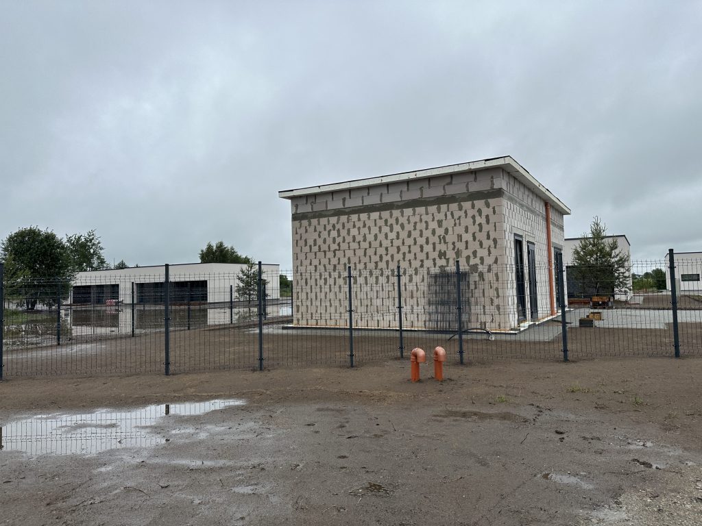 Vyčio slėnis (Žilvičio g. 4, 4A, 4B, 6, 6A, 10, 12, Nemėžis) - Private house community - construction photos