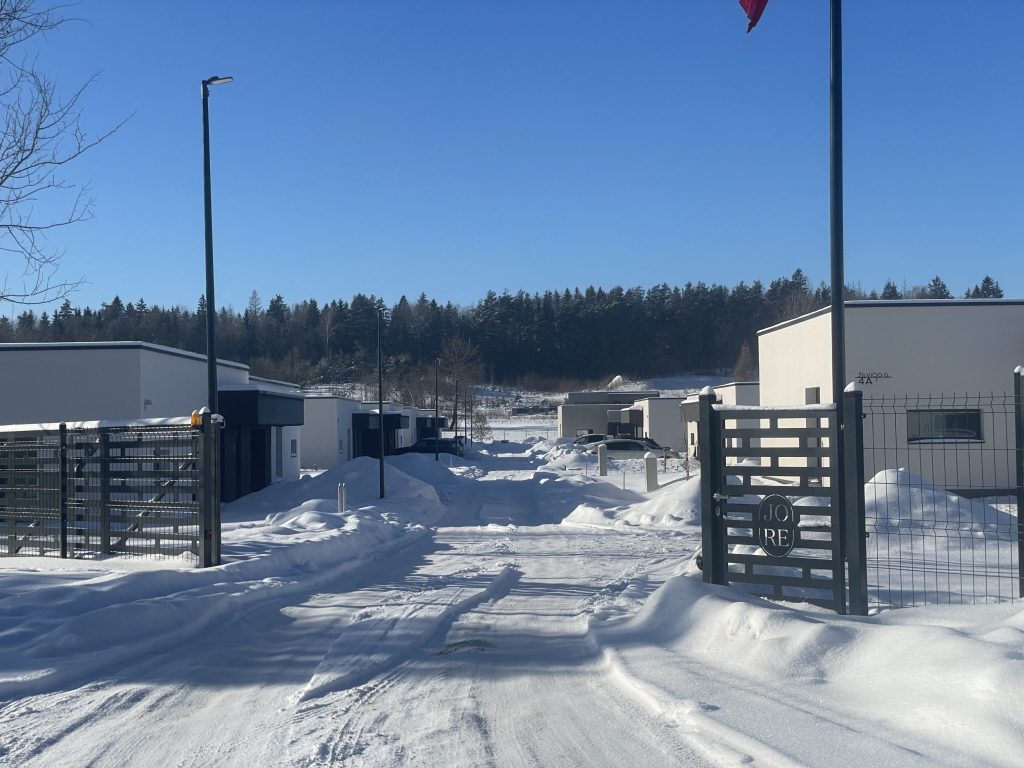 Vyčio slėnis (Žilvičio g. 4, 4A, 4B, 6, 6A, 10, 12, Nemėžis) - Private house community - construction photos