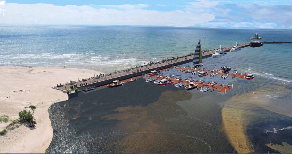 Šventosios molas Prieplaukos g. 26 (Prieplaukos g. 26) - Port / Harbour - visualization