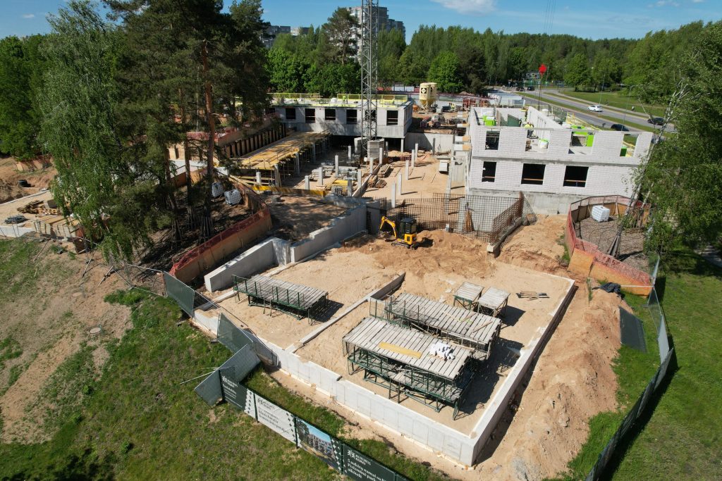 Medeinos namai 2 etapas (A, B, C) (Medeinos g. 30) - Daugiabutis - statybų nuotraukos