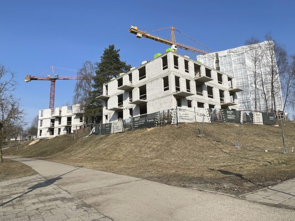 Medeinos namai 2 etapas (A, B, C) (Medeinos g. 30) - Daugiabutis - statybų nuotraukos