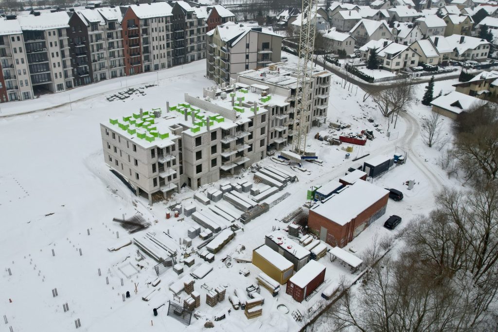 Klaipėdos Holivudas 4 etapas (A, B, C namai) (Kretingos g. 100) - Korterelamu - ehituse fotod