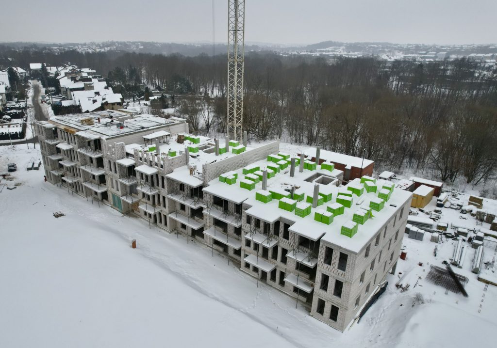 Klaipėdos Holivudas 4 etapas (A, B, C namai) (Kretingos g. 100) - Korterelamu - ehituse fotod