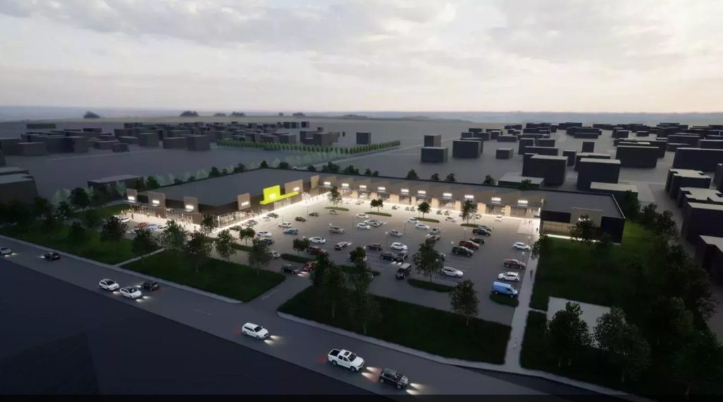 IKI prekybos centras Bičiulių g. 36 (Bičiulių g. 36) - Health center, Shopping center - visualization