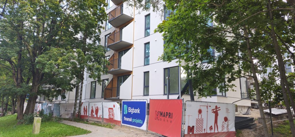 Parka kvartāls 3 kārta (Bauskas iela 97) - Multi apartment - construction photos