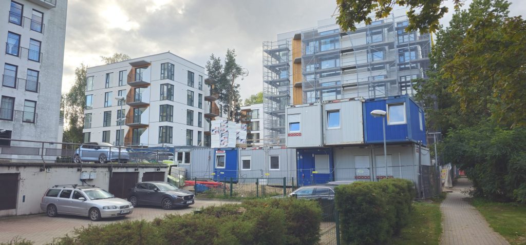 Parka kvartāls 3 kārta (Bauskas iela 97) - Multi apartment - construction photos