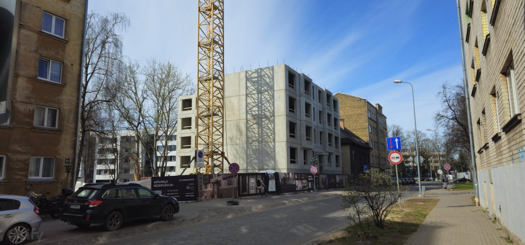 Skanstehof (Hospitāļu iela 49) - Multi apartment - construction photos
