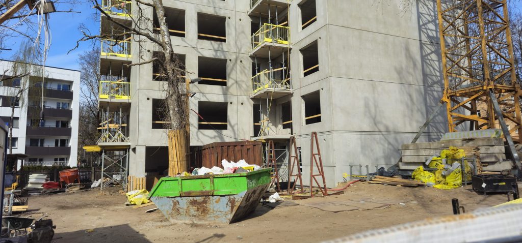 Skanstehof (Hospitāļu iela 49) - Multi apartment - construction photos