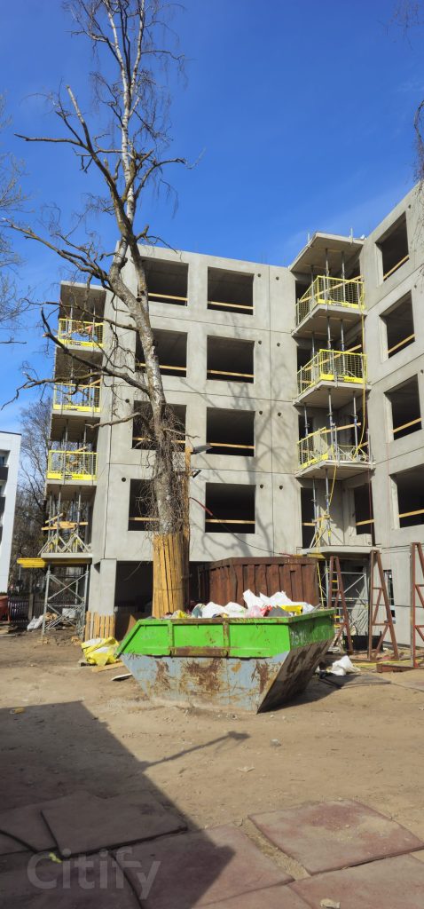 Skanstehof (Hospitāļu iela 49) - Multi apartment - construction photos