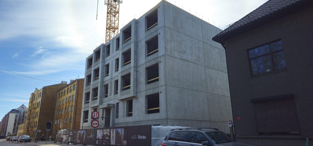 Skanstehof (Hospitāļu iela 49) - Multi apartment - construction photos