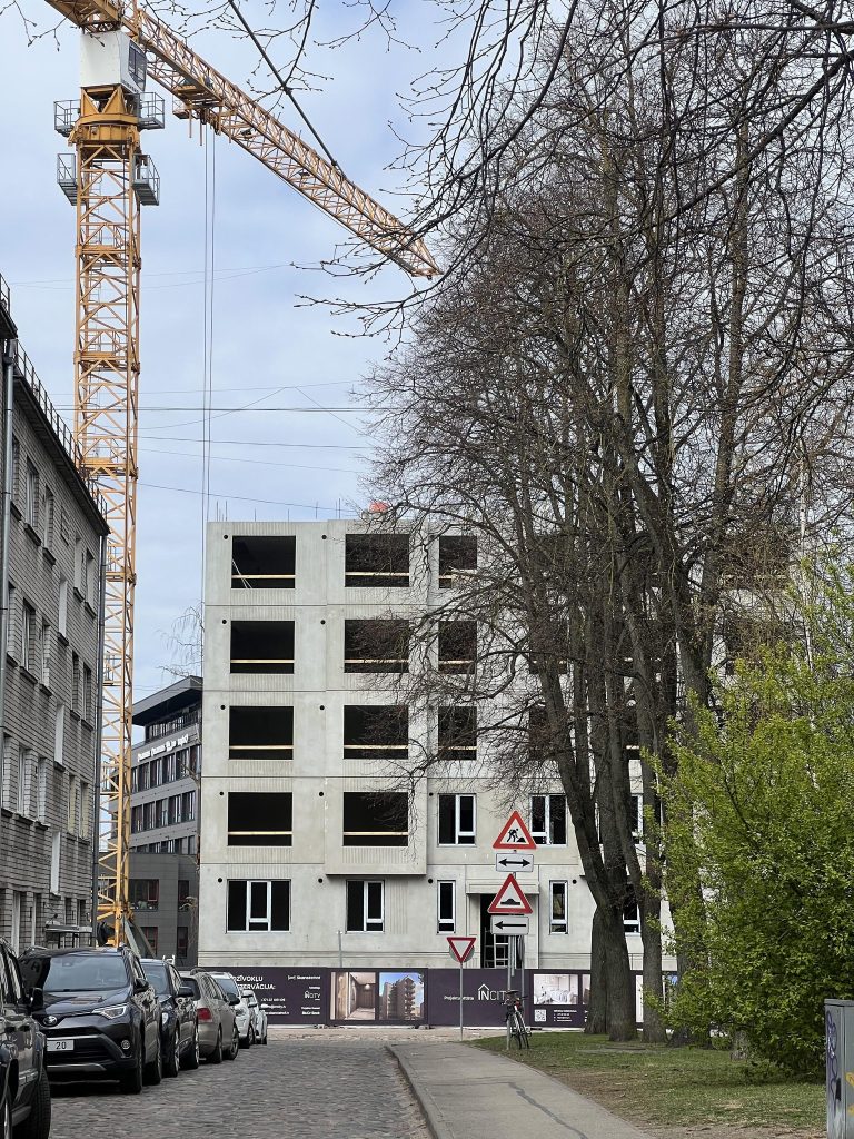 Skanstehof (Hospitāļu iela 49) - Multi apartment - construction photos