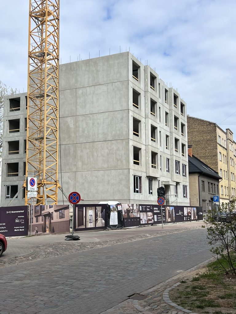 Skanstehof (Hospitāļu iela 49) - Multi apartment - construction photos