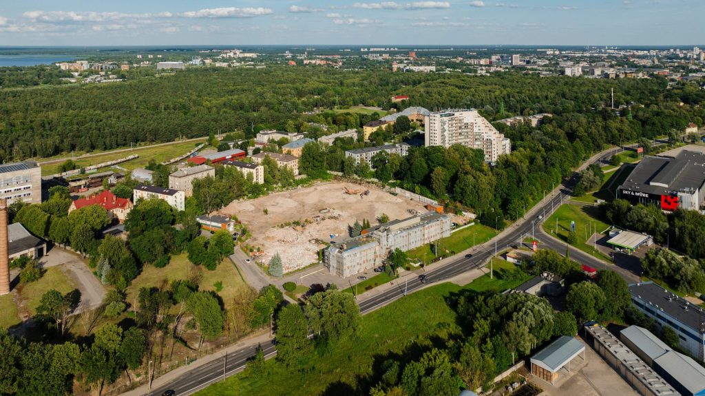 Vītolu Parks 1.kārta (Vītolu iela 2) - Korterelamu - ehituse fotod