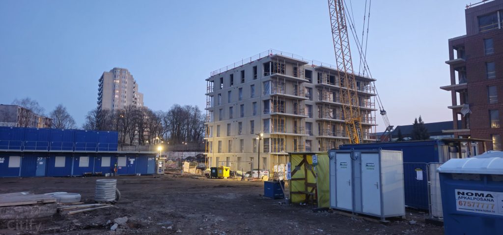 Vītolu Parks - 1. kārta - 2. ēka (Vītolu iela 2) - Korterelamu - ehituse fotod