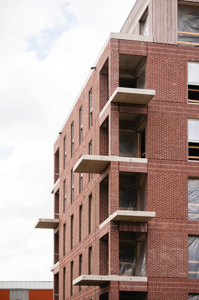 Vītolu Parks - 1. kārta - 1. ēka (Vītolu iela 2) - Daugiabutis - statybų nuotraukos