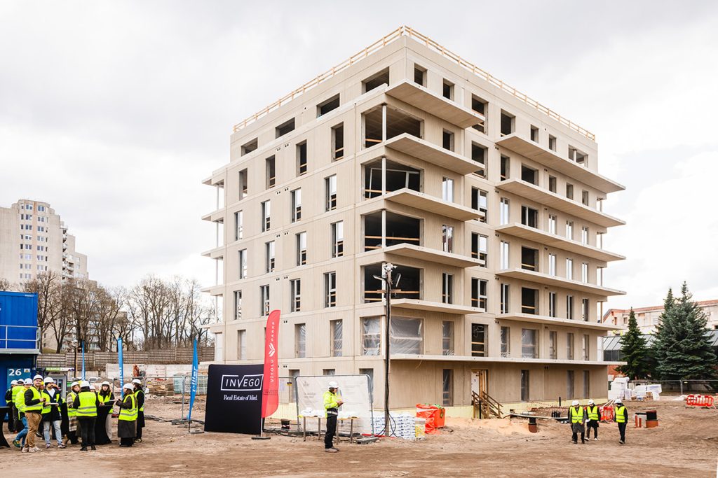 Vītolu Parks - 1. kārta - 1. ēka (Vītolu iela 2) - Daugiabutis - statybų nuotraukos