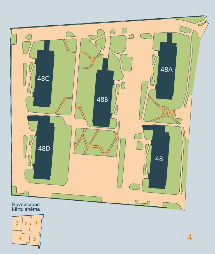 Kaivas kvartāls – 5. kārta (Kaivas iela 48) - Multi apartment - visualization