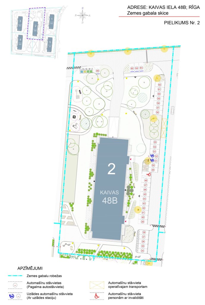 Kaivas kvartāls – 2. kārta (Kaivas iela 48B) - Daugiabutis - vizualizacija