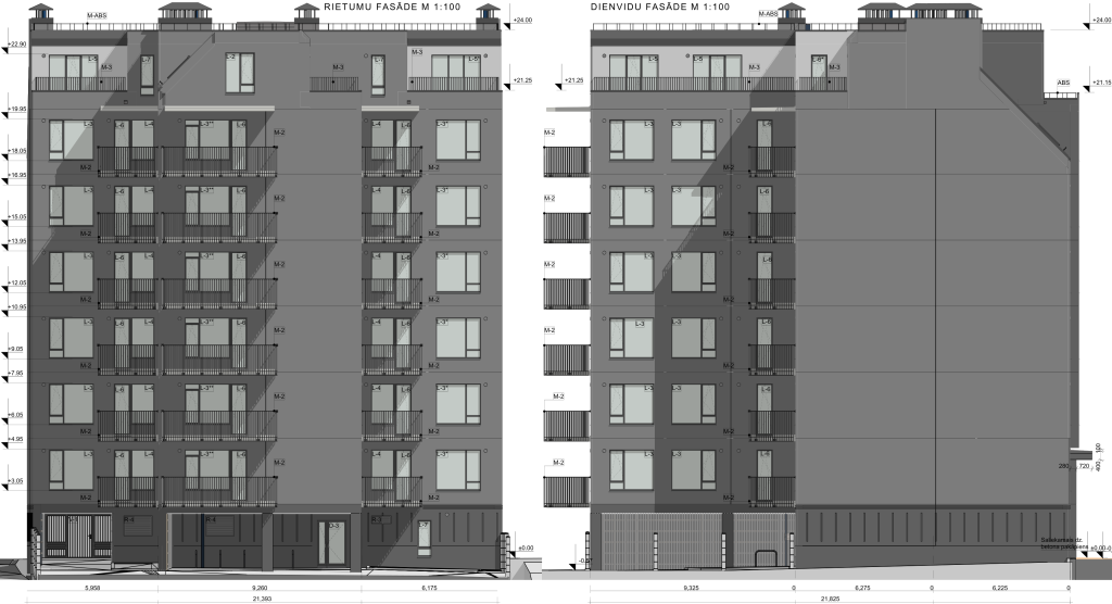 Skanstehof (Hospitāļu iela 49) - Daugiabutis - vizualizacija