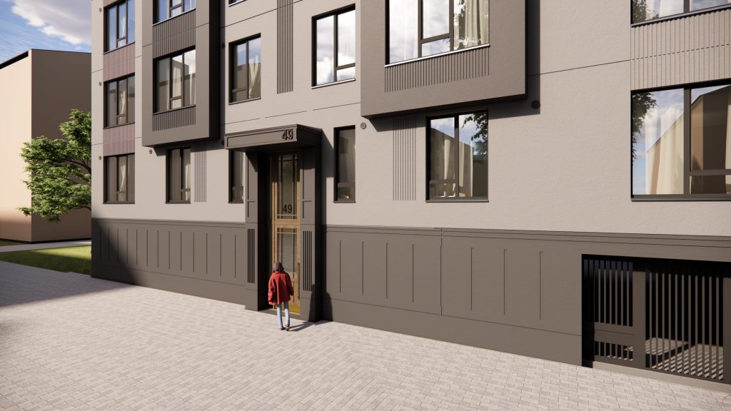 Skanstehof (Hospitāļu iela 49) - Daugiabutis - vizualizacija