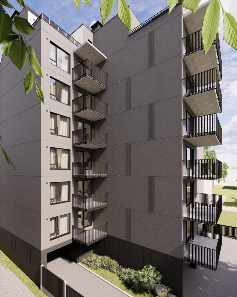 Skanstehof (Hospitāļu iela 49) - Daugiabutis - vizualizacija