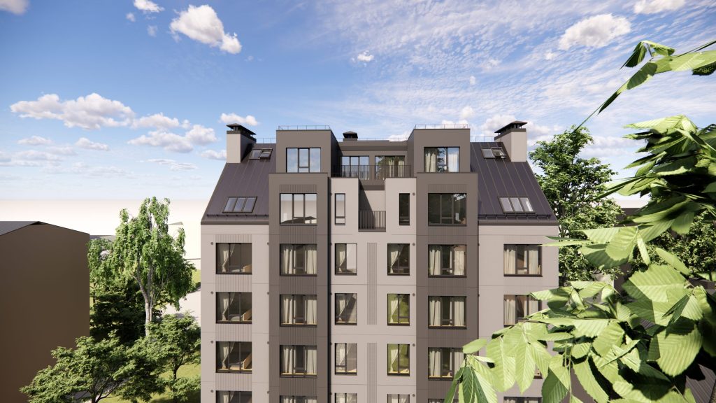 Skanstehof (Hospitāļu iela 49) - Daugiabutis - vizualizacija