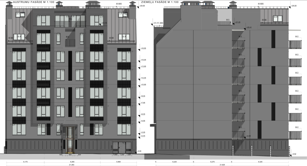 Skanstehof (Hospitāļu iela 49) - Daugiabutis - vizualizacija