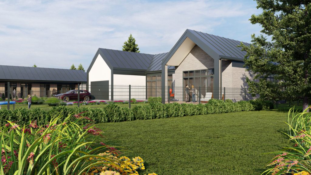 Kunigiškių perlas (namai) (Fazanų g. 3, 5, Putpelių g. 1, 2, 3, 4, 5, 6, 7, 9, 11, Alksnyno g. 18) - Private house community - visualization