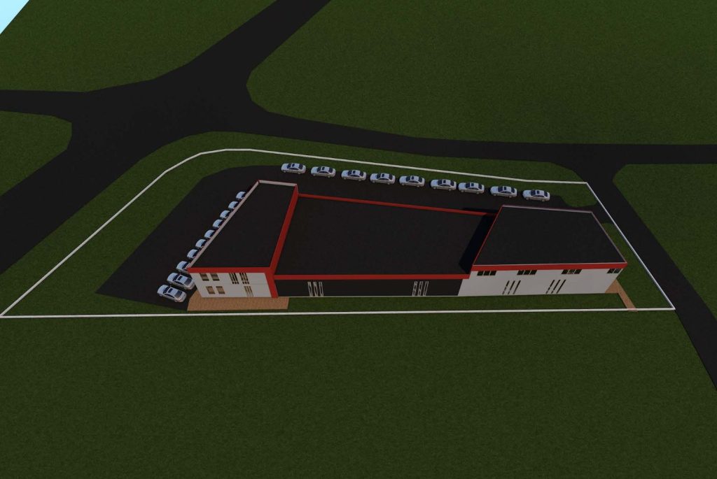 Pelėdų g. 1 (Pelėdų g. 1) - Car wash, Food services, Showroom / Service center - visualization