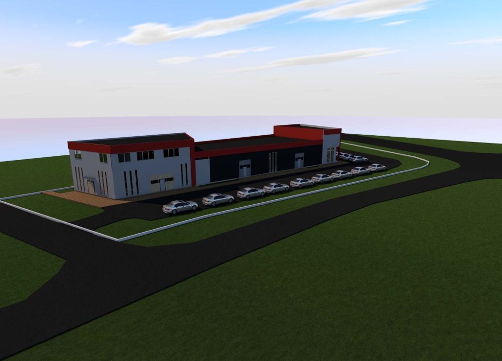 Pelėdų g. 1 (Pelėdų g. 1) - Car wash, Food services, Showroom / Service center - visualization