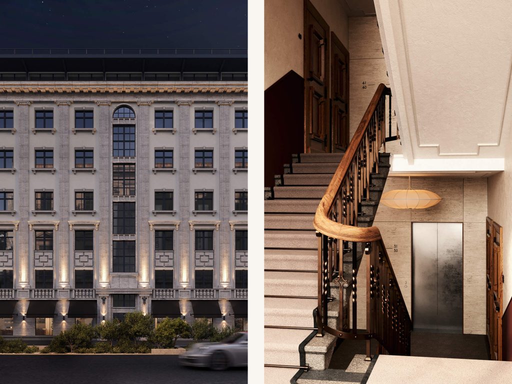 Colonel’s House (Pulkveža Brieža iela 15, 15A) - Multi apartment, Office center - visualization