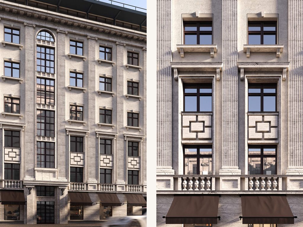 Colonel’s House (Pulkveža Brieža iela 15, 15A) - Multi apartment, Office center - visualization