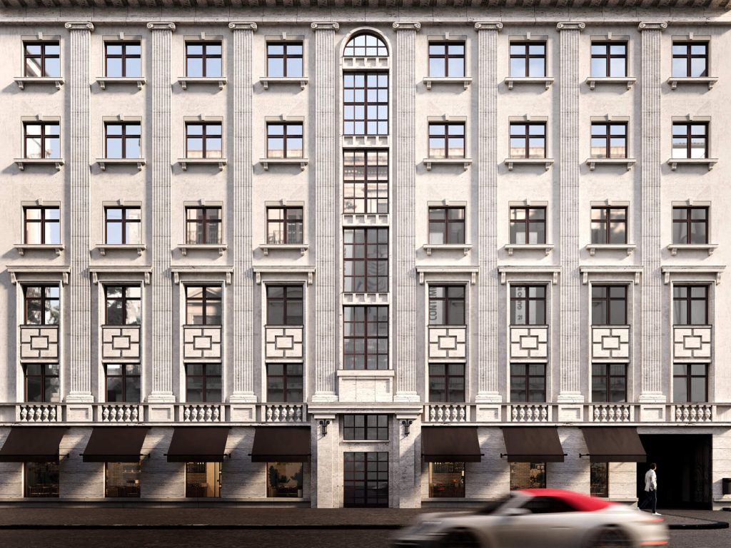 Colonel’s House (Pulkveža Brieža iela 15, 15A) - Multi apartment, Office center - visualization