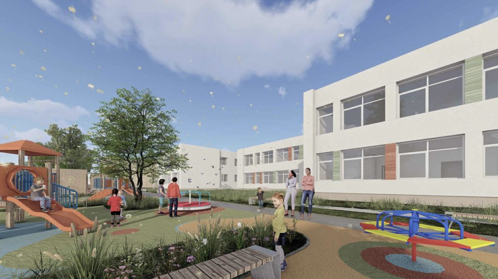 Statybininkų g. 8 (Statybininkų g. 8, Nemėžio k., Nemėžio sen.) - Ikimokyklinio ugdymo įstaiga - vizualizacija