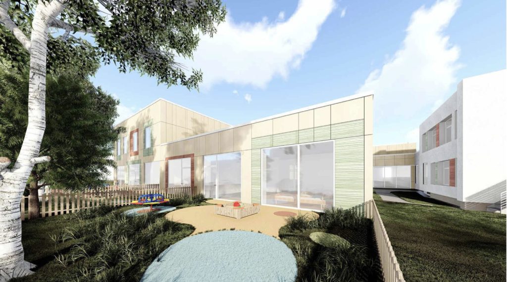 Statybininkų g. 8 (Statybininkų g. 8, Nemėžio k., Nemėžio sen.) - Ikimokyklinio ugdymo įstaiga - vizualizacija