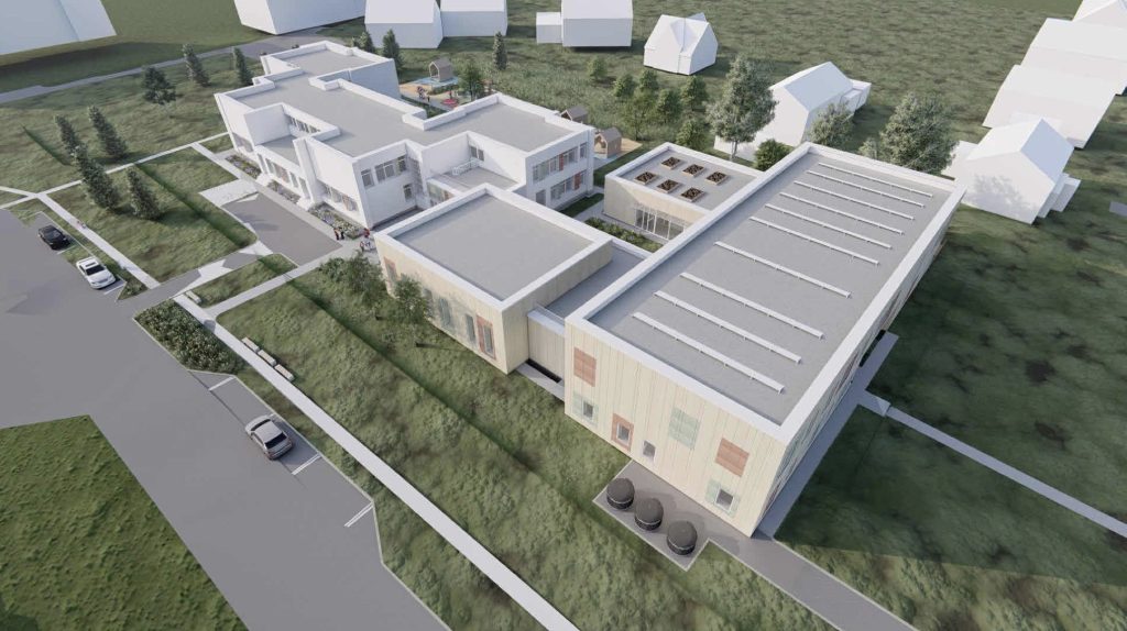 Statybininkų g. 8 (Statybininkų g. 8, Nemėžio k., Nemėžio sen.) - Ikimokyklinio ugdymo įstaiga - vizualizacija